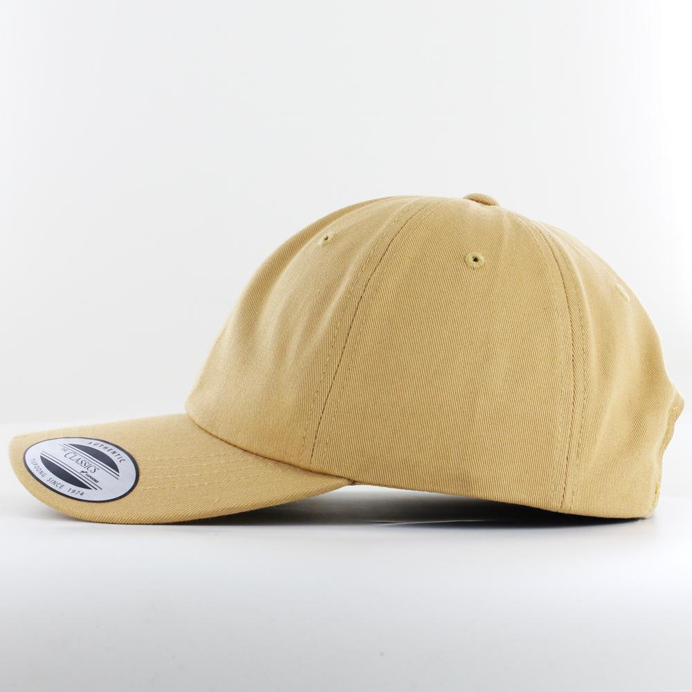 The Classics Yupoong low profile cotton twill cap curry - Shop-Tetuan