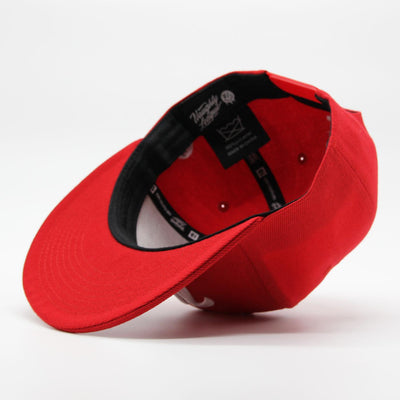 Naughty League Icon Basic Snapback red/white