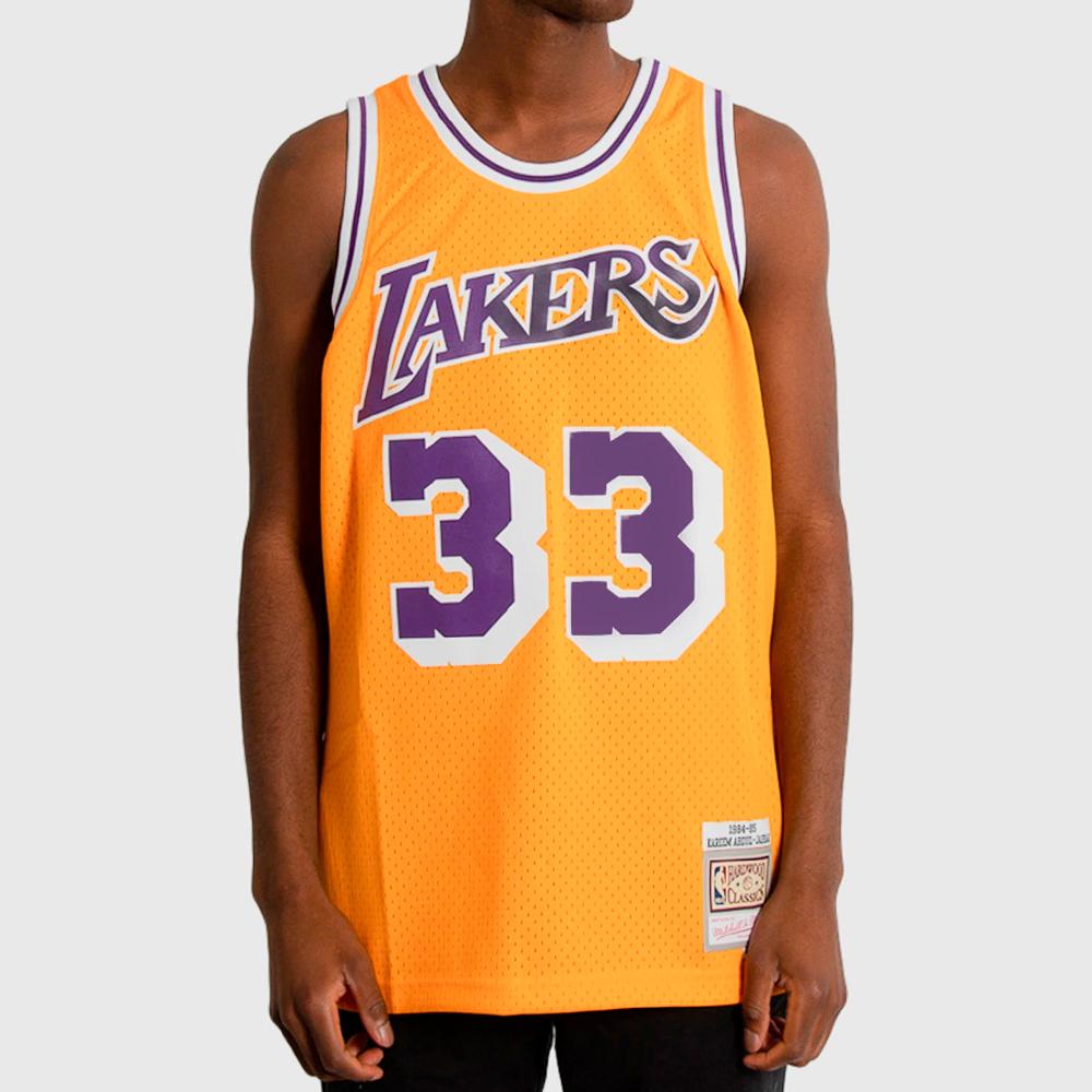 Mitchell & Ness NBA Swingman Home jersey LA  Lakers light gold - Shop-Tetuan