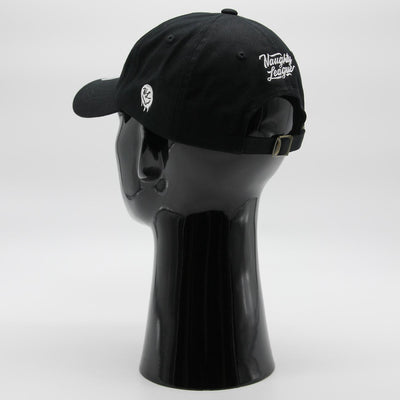 Naughty League Branded Dad Cap black - Shop-Tetuan