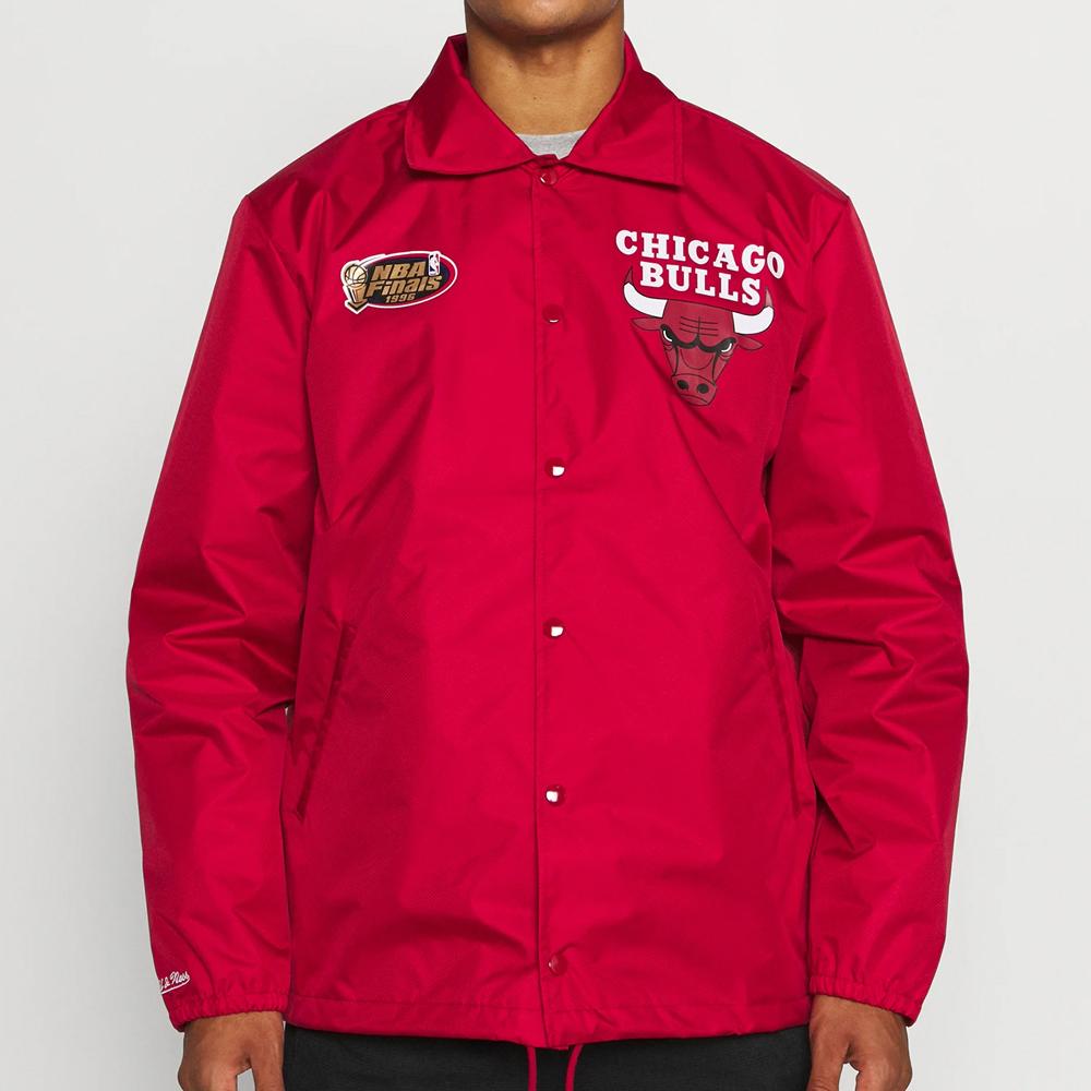 Mitchell & Ness Coaches windbreaker jacket C Bulls scarlet - Shop-Tetuan