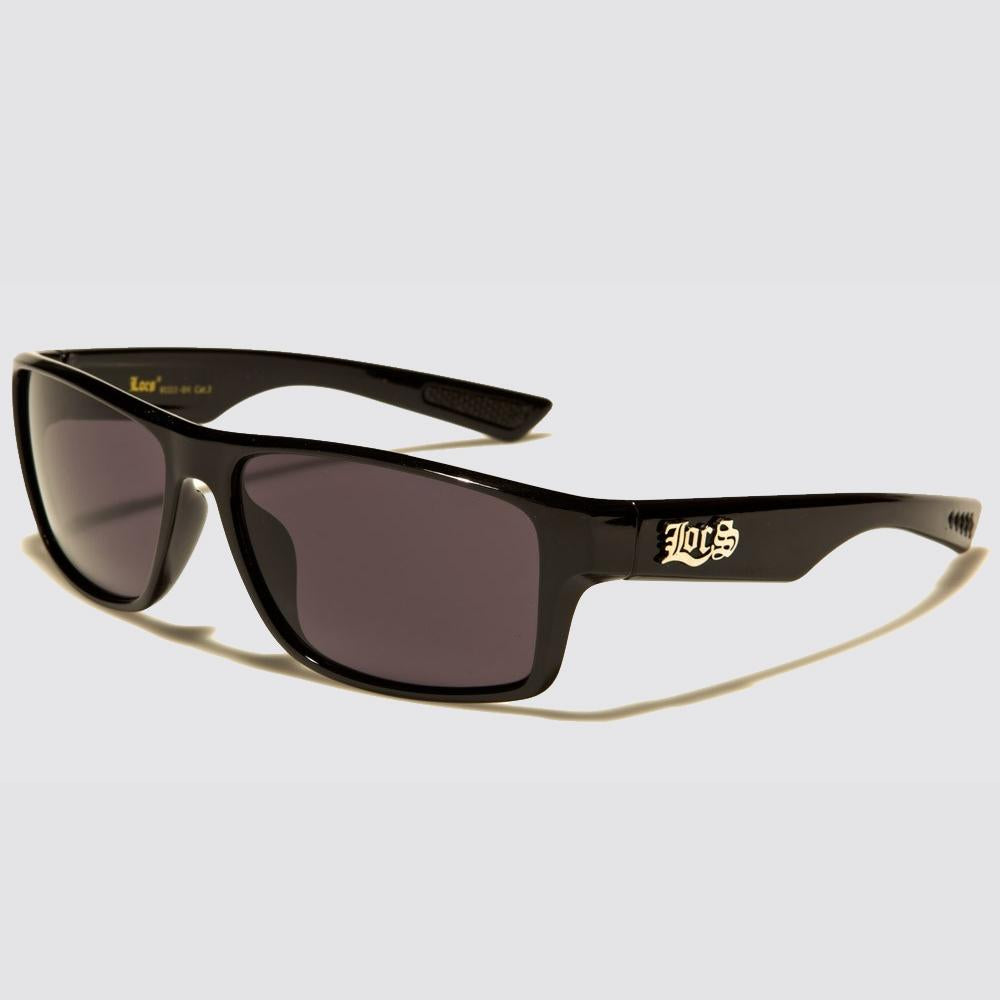 Locs Rectangle Sunglasses black - Shop-Tetuan