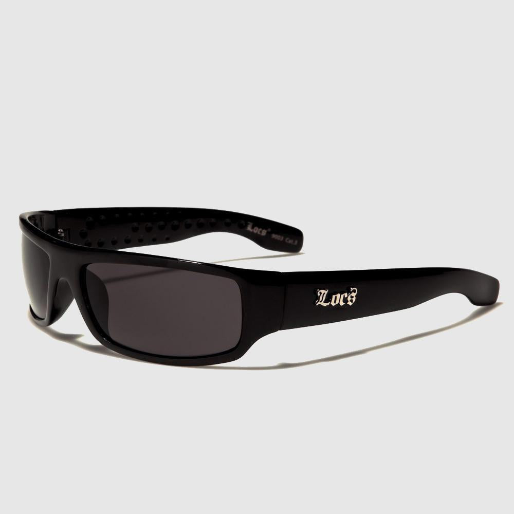 Locs rectangle Sunglasses black - Shop-Tetuan