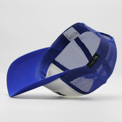 Karl Kani Retro Trucker cap blue/white - Shop-Tetuan