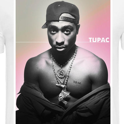 Mister Tupac Afterglow tee white - Shop-Tetuan