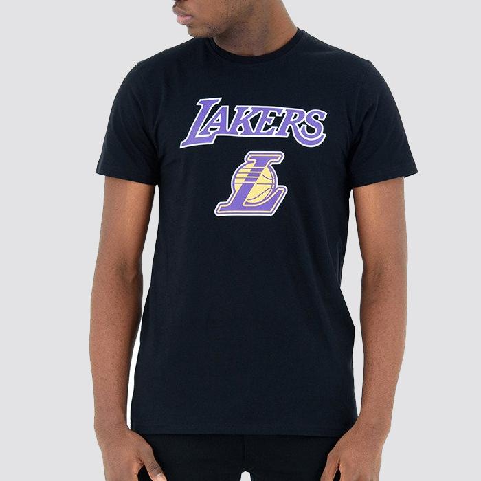 New Era Team Logo tee LA Lakers black - Shop-Tetuan