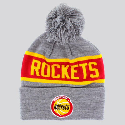 Mitchell & Ness Team Tone Knit beanie H Rockets grey/red - Shop-Tetuan