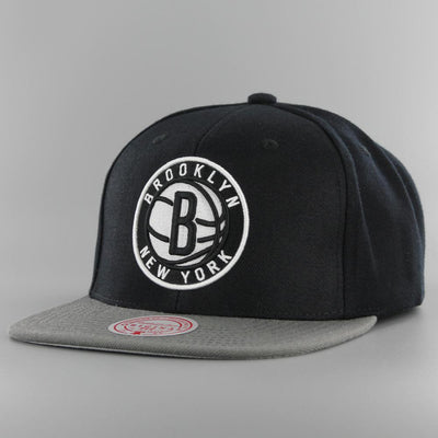 Mitchell & Ness NBA Team 2 Tone 2.0 Snapback B Nets black/grey