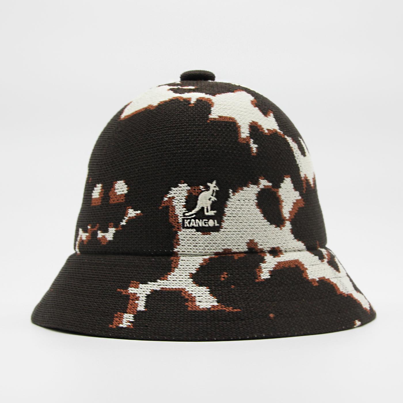 Kangol Carnival Casual hat dk. brown cow - Shop-Tetuan