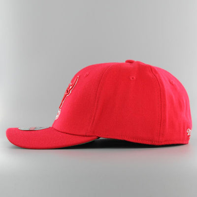 Mitchell & Ness NBA Team Ground 2.0 Strech Fitted cap C Bulls red - Shop-Tetuan