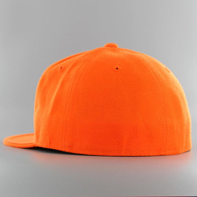 KB Ethos Plain Fitted cap orange - Shop-Tetuan