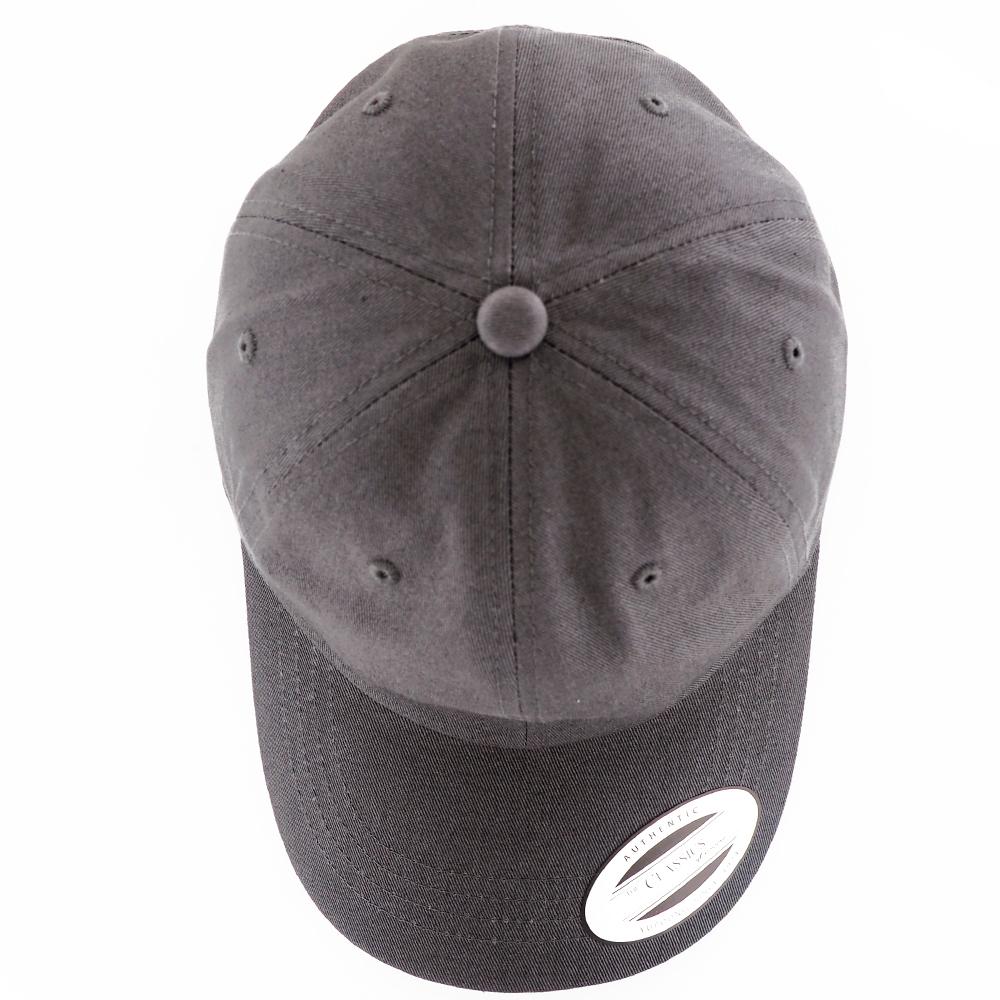 The Classics Yupoong low profile cotton twill cap dark grey - Shop-Tetuan