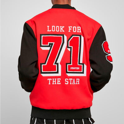 Starter 71 College jacket cityred/black