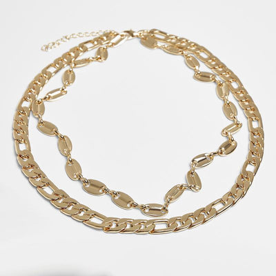 Urban Classics Layering Basic Necklace gold