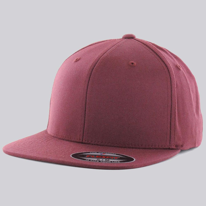 Flexfit Flat Visor cap maroon - Shop-Tetuan