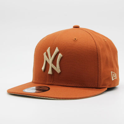 New Era Side Patch 9Fifty NY Yankees brown