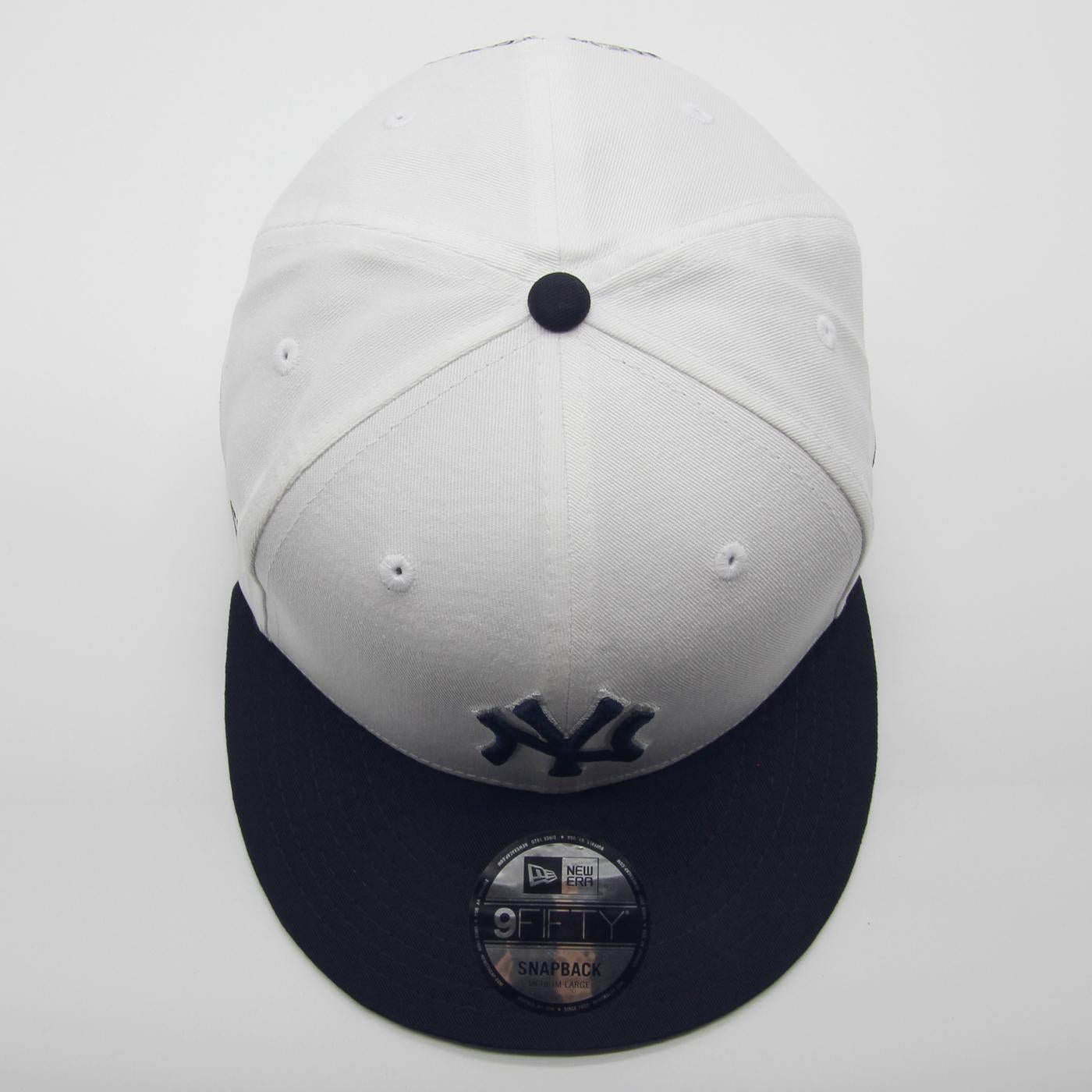 New Era Crown Patches white 9Fifty NY Yankees white/navy