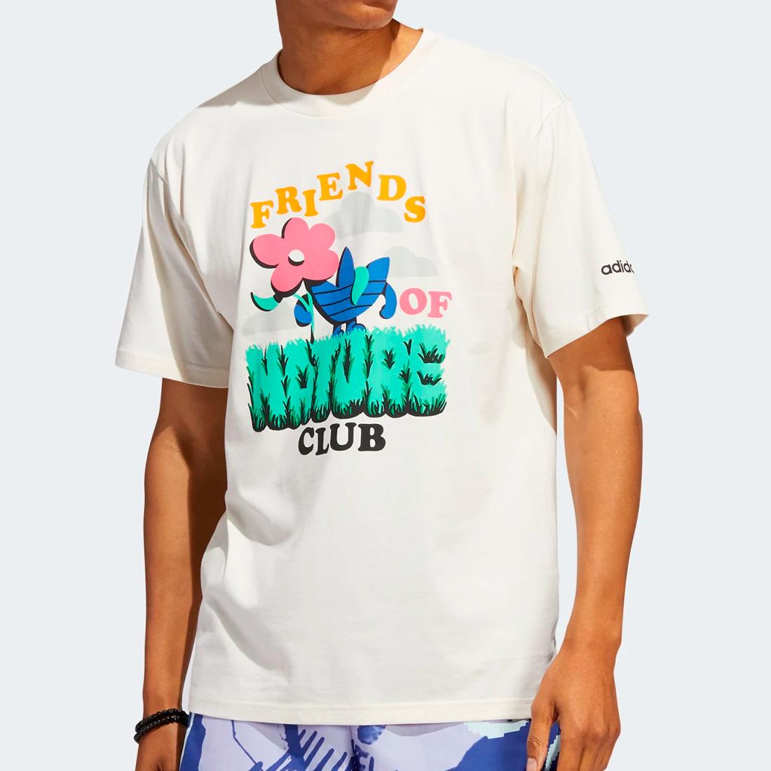 Adidas Friends Of Nature Tee nondye/multco
