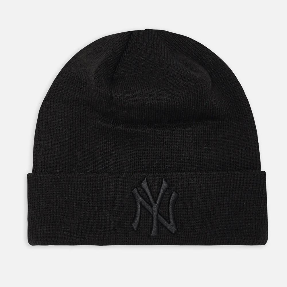 New Era MLB Essential Cuff beanie NY Yankees black/black - Shop-Tetuan