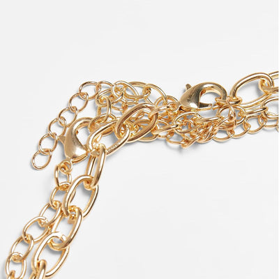 Urban Classics Madonna Layering Necklace gold