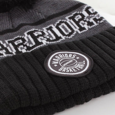 Mitchell & Ness Reflective Patch knit GS Warriors black - Shop-Tetuan