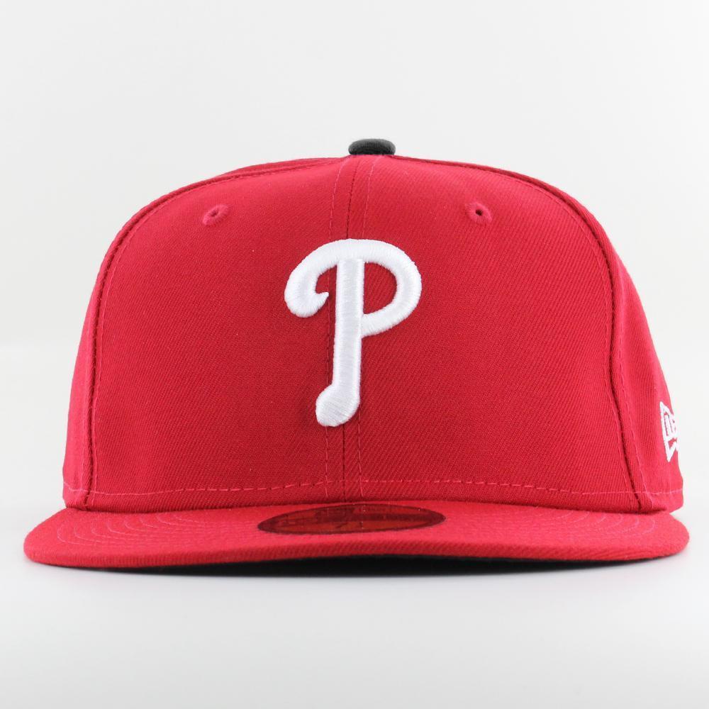 New Era Authentic On Field 59Fifty P Phillies red - Shop-Tetuan