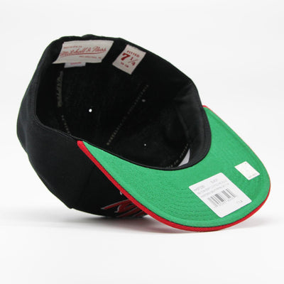 Mitchell & Ness NBA Team Script 2.0 Fitted HWC C Bulls black/red
