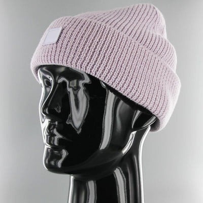 Urban Classics Knitted Wool Beanie lilac