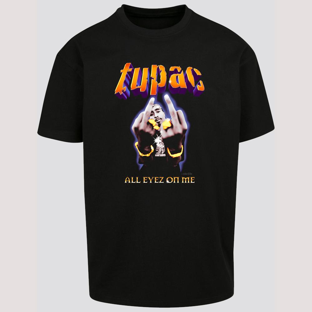Mister Tupac Thug Passion Oversize tee black