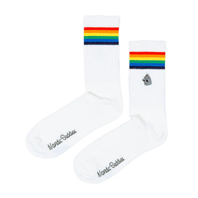 Moomin Mörkö Retro socks white - Shop-Tetuan
