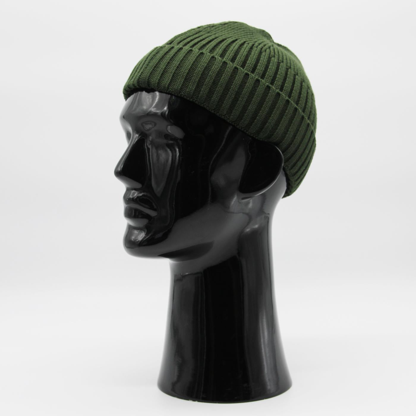 Major Wear Short Rib Beanie olive