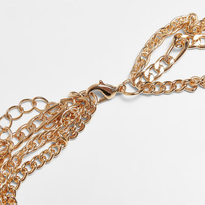 Urban Classics Mini Coin Cross Necklace gold - Shop-Tetuan