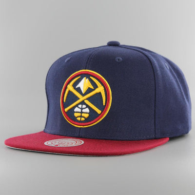 Mitchell & Ness NBA Team 2 Tone 2.0 Snapback D Nuggets navy/red