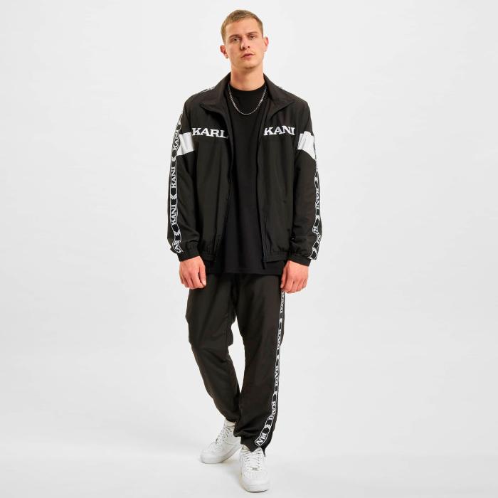 Karl Kani Tape Trackjacket black - Shop-Tetuan