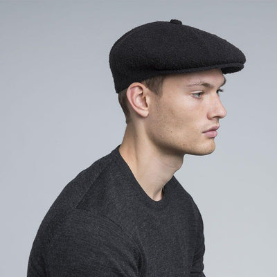 Kangol Boiled Wool Galaxy hat black - Shop-Tetuan