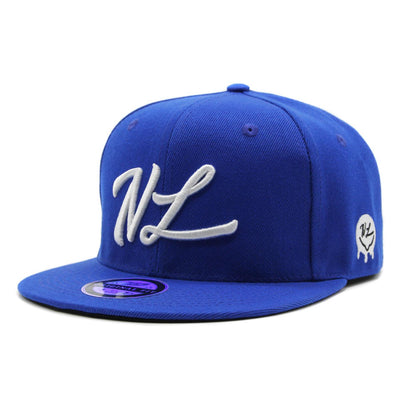 Naughty League Icon Basic Snapback royal/white - Shop-Tetuan