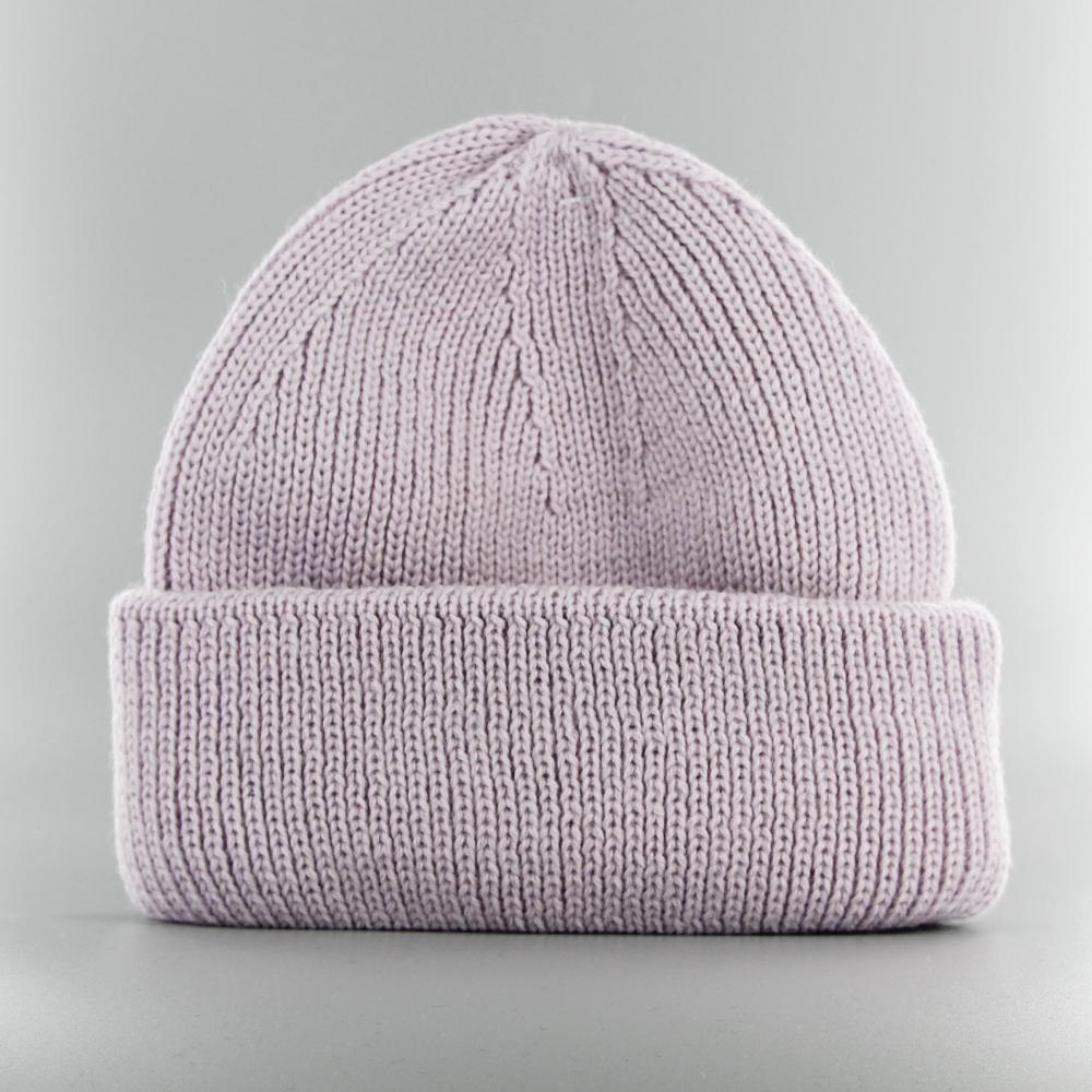 Urban Classics Knitted Wool Beanie lilac