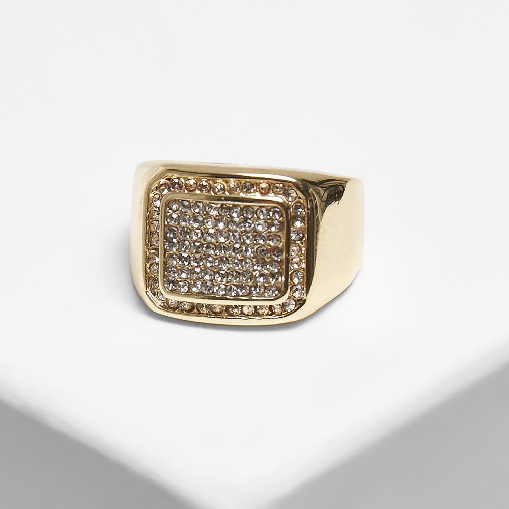 Urban Classics Diamond Ring 3-Pack gold - Shop-Tetuan