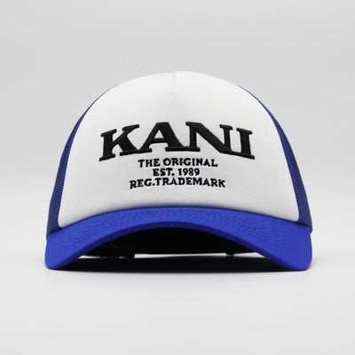 Karl Kani Retro Trucker cap blue/white - Shop-Tetuan