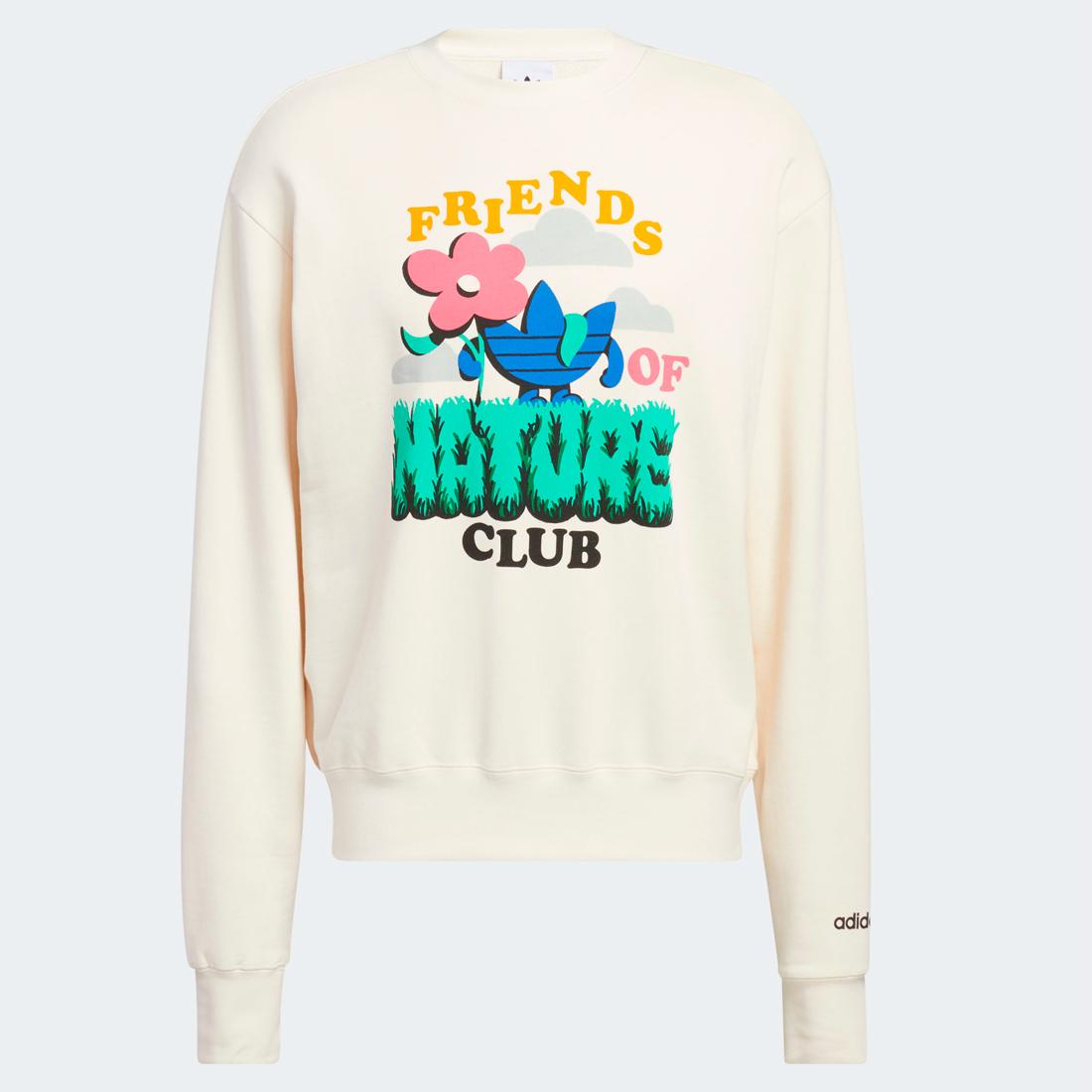 Adidas Friends Of Nature sweatshirt nondye/multco