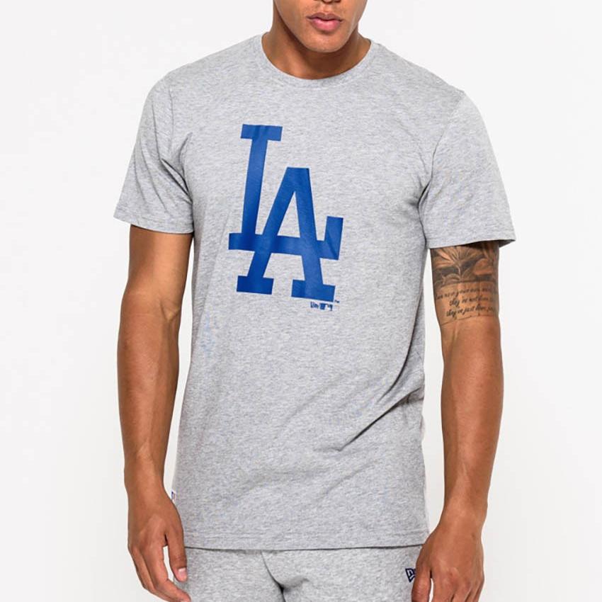 New Era Nos Og tee LA Dodgers grey - Shop-Tetuan