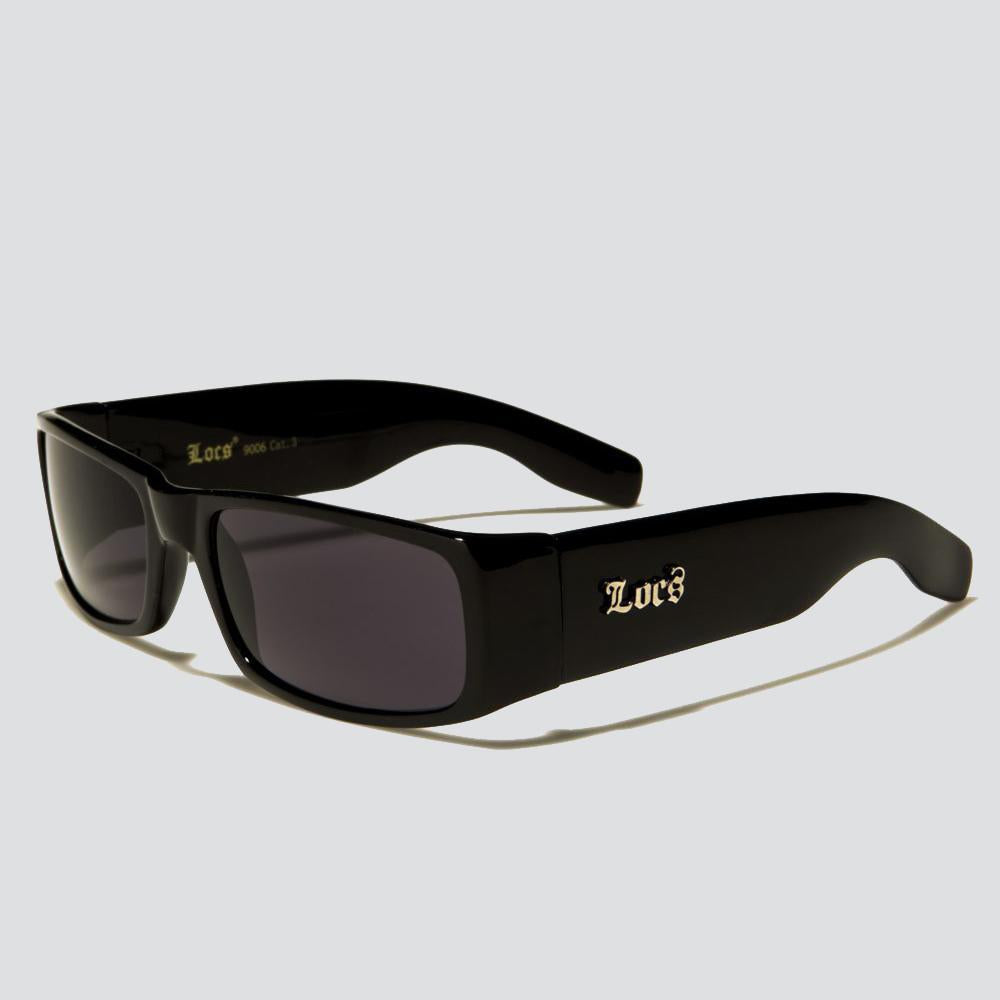 Locs Rectangle Sunglasses black - Shop-Tetuan