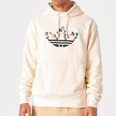 Adidas Floral Trefoil hoodie nondye - Shop-Tetuan