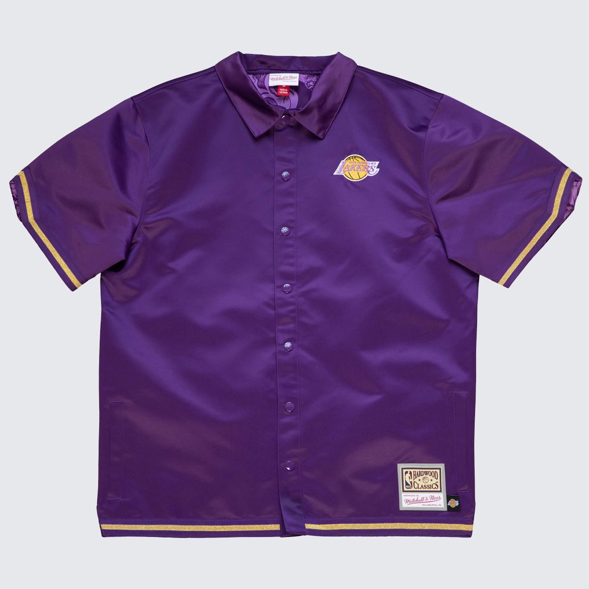 Mitchell & Ness CNY 4.0 Shooting shirt LA Lakers dark purple - Shop-Tetuan