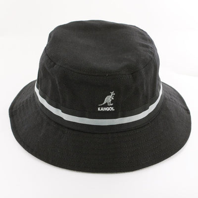 Kangol Stripe Lahinch bucket hat black - Shop-Tetuan