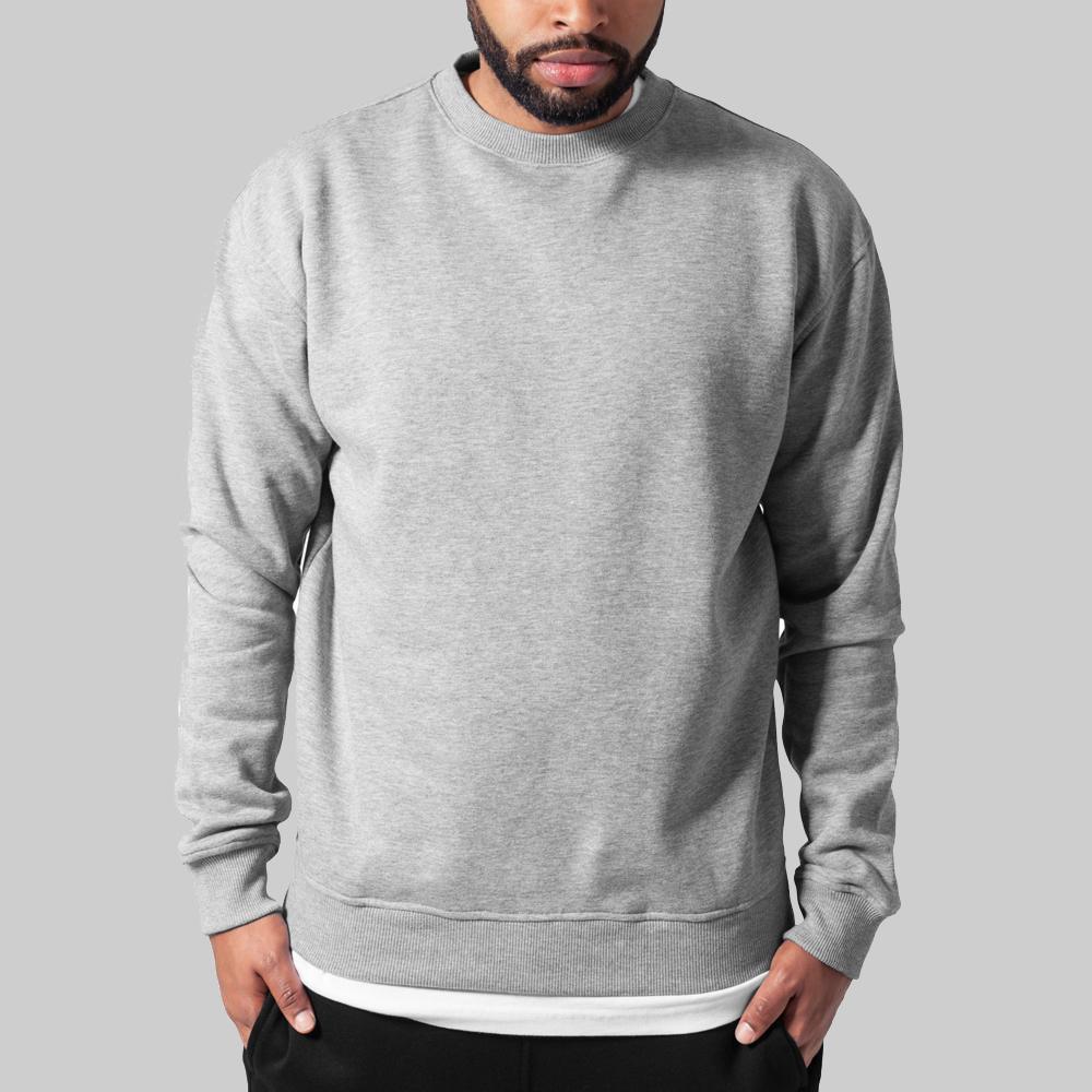 Urban Classics crewneck sweatshirt grey - Shop-Tetuan