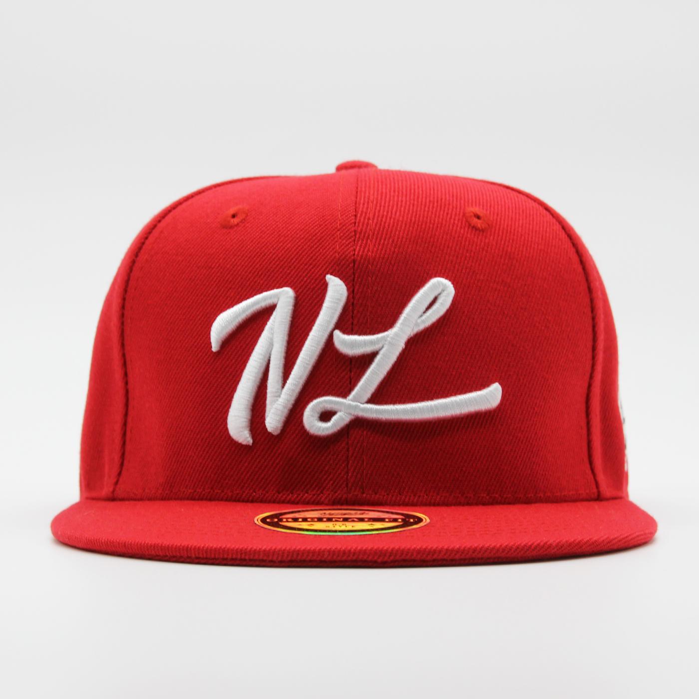 Naughty League Icon Basic Snapback red/white