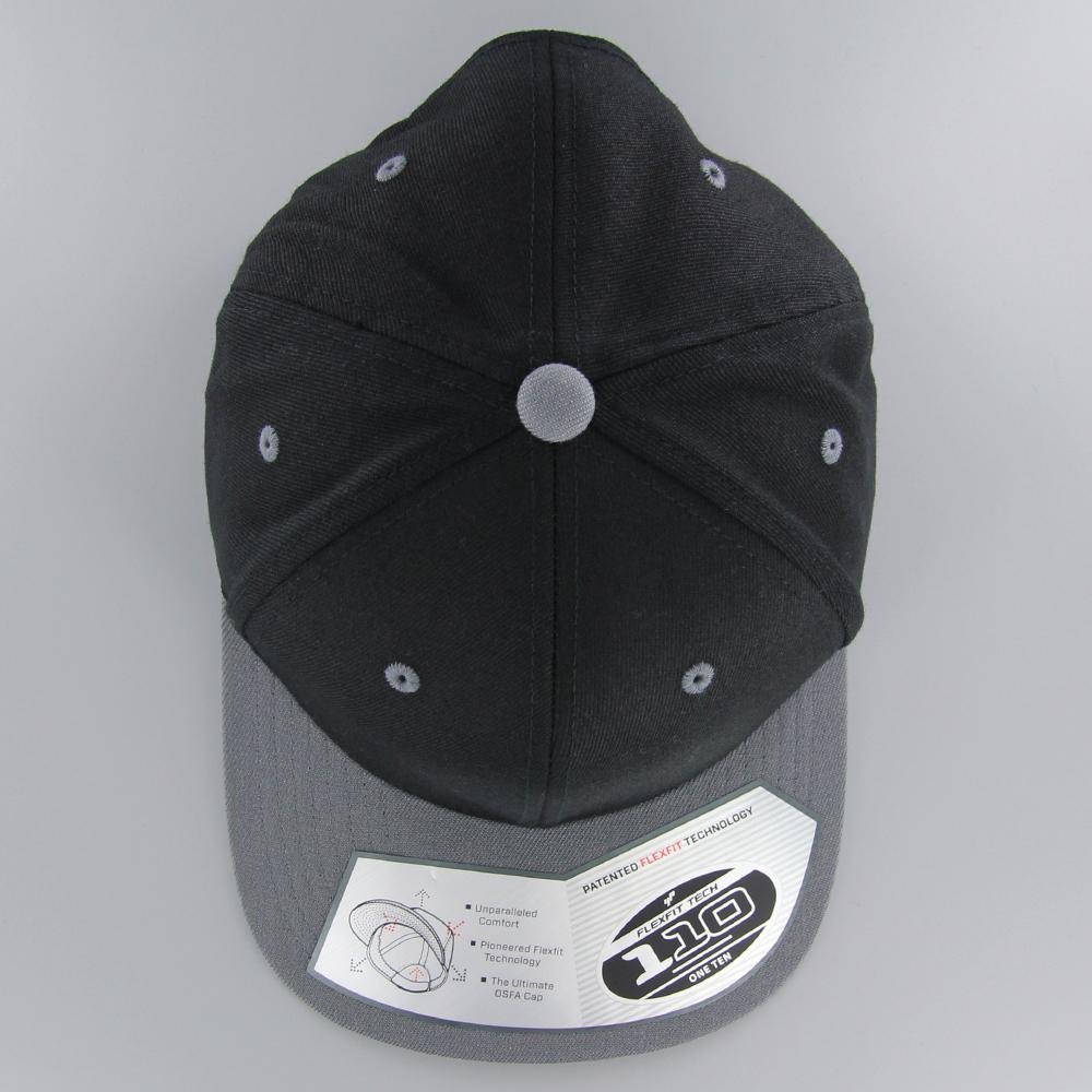 The 110 Fitted snapback blk/gry - Shop-Tetuan