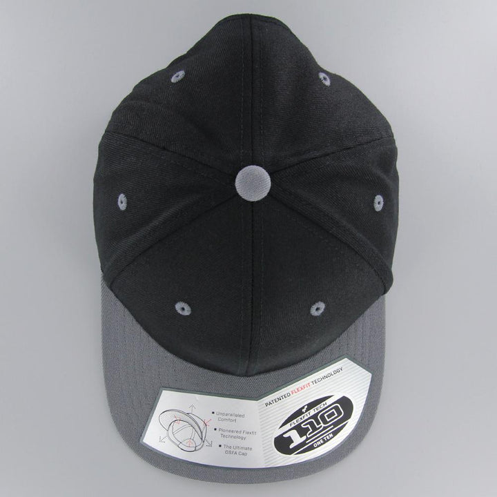 The 110 Fitted snapback blk/gry - Shop-Tetuan