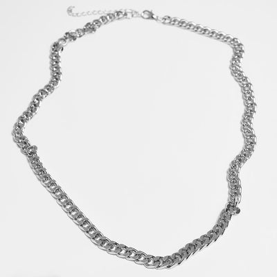 Urban Classics Long Basic chain necklace silver - Shop-Tetuan